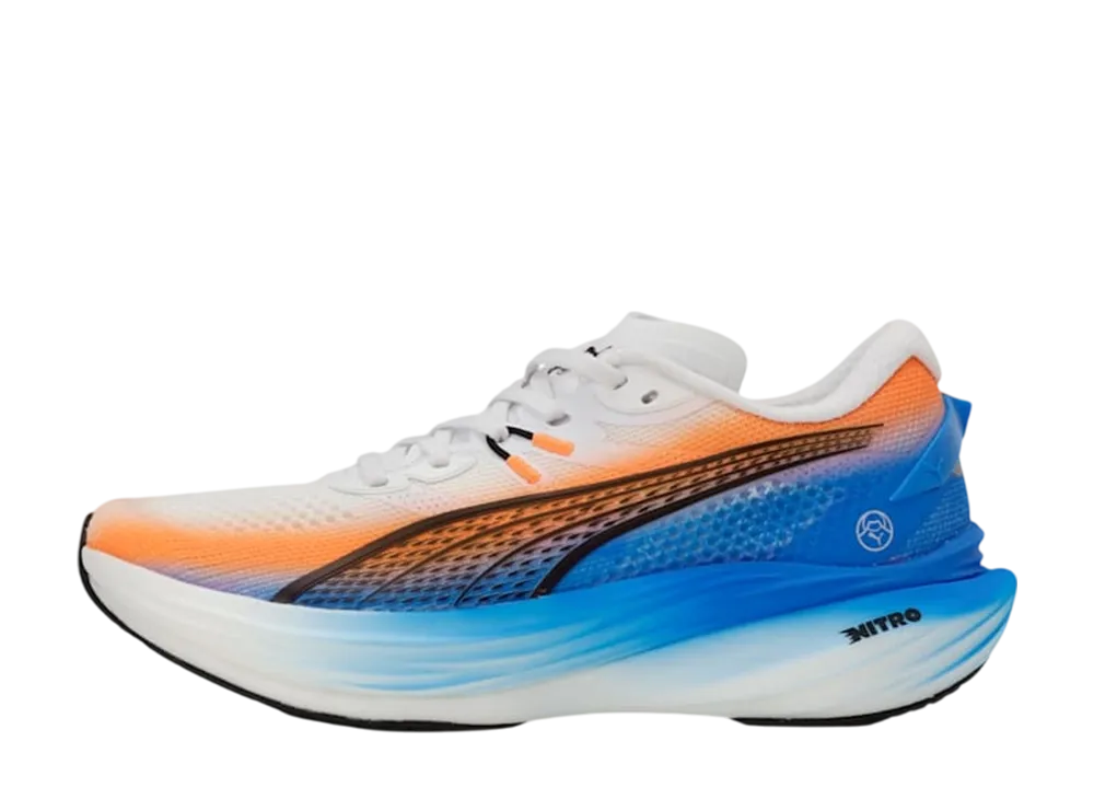 Puma Women's Deviate Nitro 3 Ekiden "PUMA White/Heat Fire/PUMA Black"