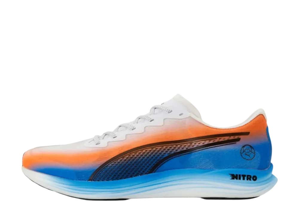 Puma Propio Nitro Ekiden "PUMA White/PUMA Black/Ultra Blue/Heat Fire"