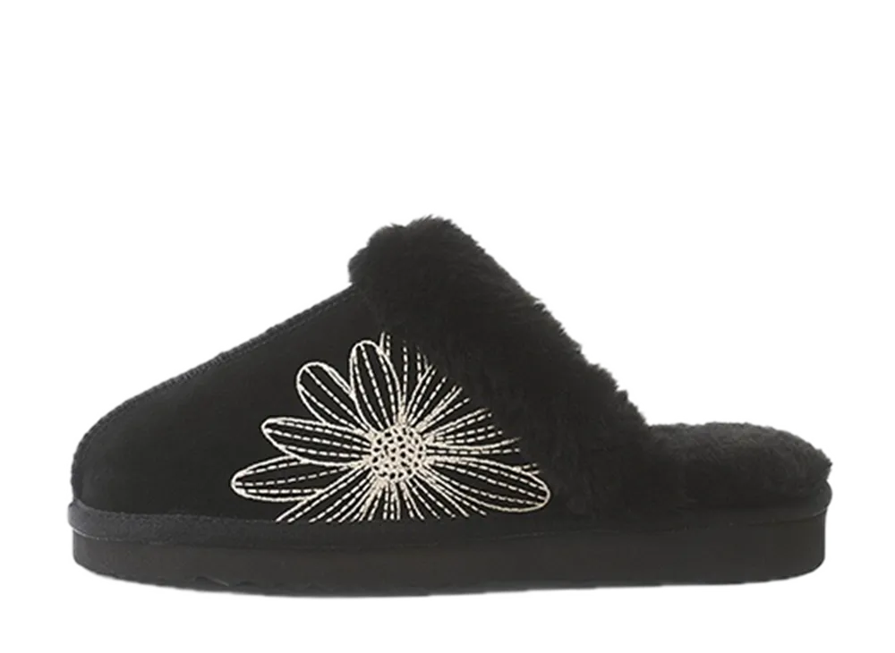 Mardi Mercredi Classique Slipper (2cm) "Black"