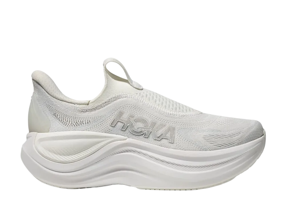 Hoka Women's Skyward Laceless "White/White"