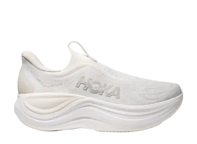 Hoka Skyward Laceless "White/White"
