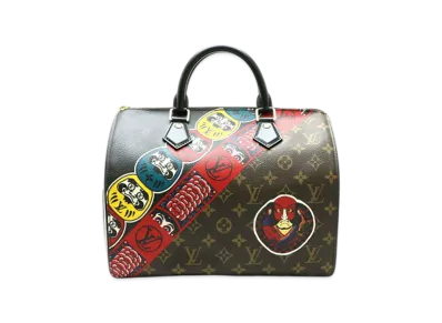 Louis Vuitton x Kansai Yamamoto Monogram Epi Speedy 30 Handbag "Brown"