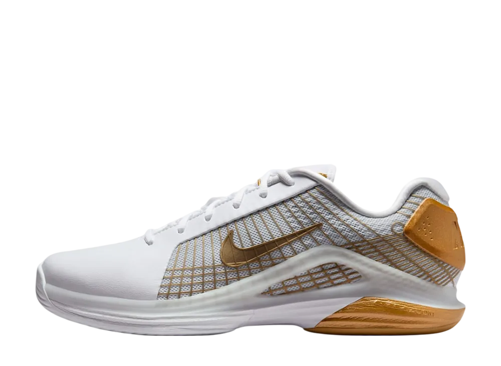 ナイキ ヴェイパー12 ハイパースマッシュ "ホワイト/ピュアプラチナム/メタリックゴールド"