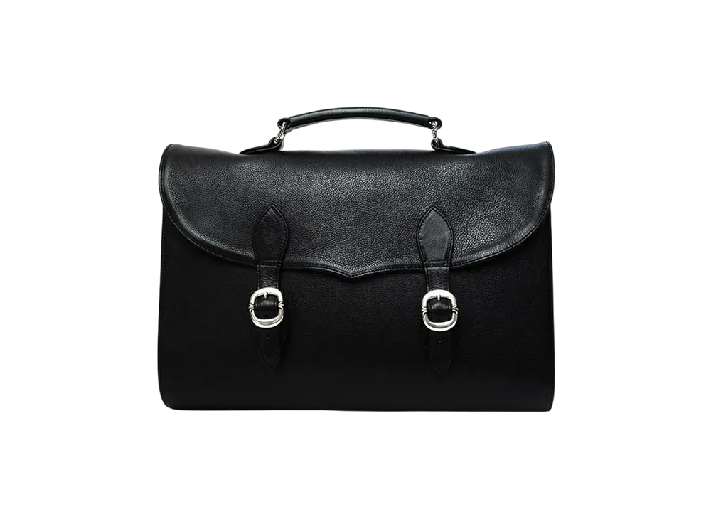 Chrome Hearts Gunslinger Crossball Leather Bag "Black"