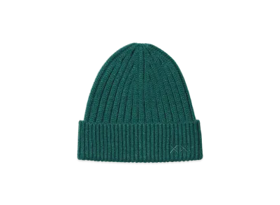 Uniqlo x KAWS Winter Heattech Knit Cap "Green"
