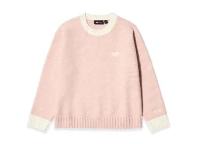 Uniqlo x KAWS Winter Kids Souffle Yarn Crewneck Sweater "Pink"