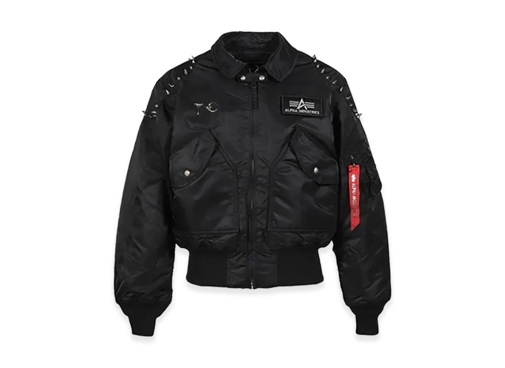THUG CLUB x Alpha Industries AI CWU 45/P Flight Jacket "Spike Version" "Black"