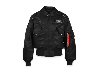 THUG CLUB x Alpha Industries AI CWU 45/P Flight Jacket "Rivet Version" "Black"
