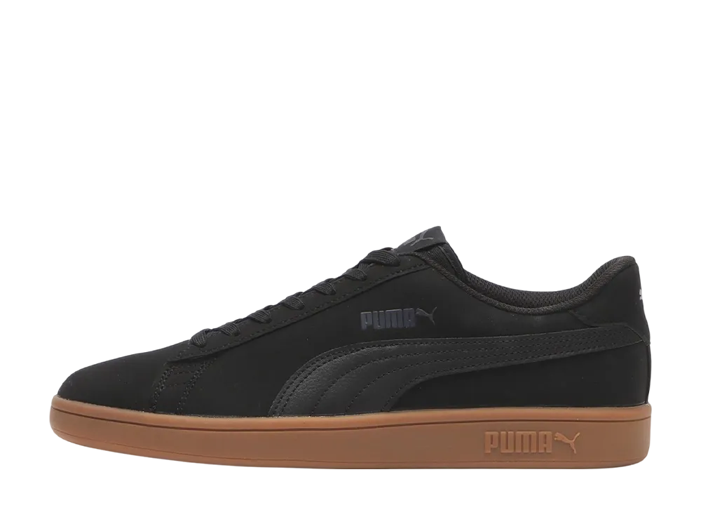 プーマ スマッシュ V2 SS ワイド "ブラック/ブラック"