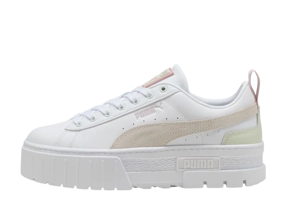 Puma Women's Mayze Lether "PUMA White/Warm White"