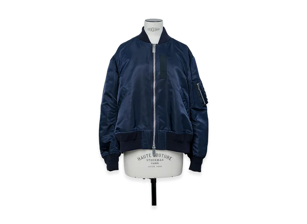 sacai Nylon Twill Blouson "Navy"
