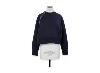 sacai S Sponge Sweat Pullover "Navy"