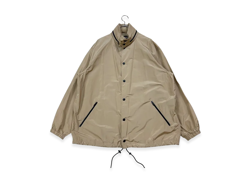 BALENCIAGA Back Logo Nylon Jacket "Beige"