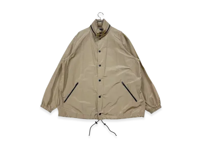 BALENCIAGA Back Logo Nylon Jacket "Beige"
