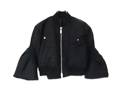 sacai Nylon Twill Blouson "Black"