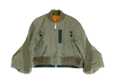 sacai Nylon Twill Blouson "Khaki"
