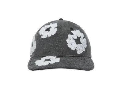 DENIM TEARS Cotton Wreath Dyed Cap "Black"