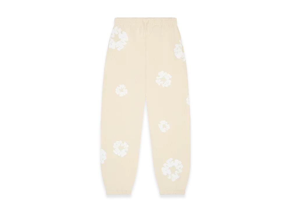 DENIM TEARS Cotton Wreath Sweatpants "Oatmeal"