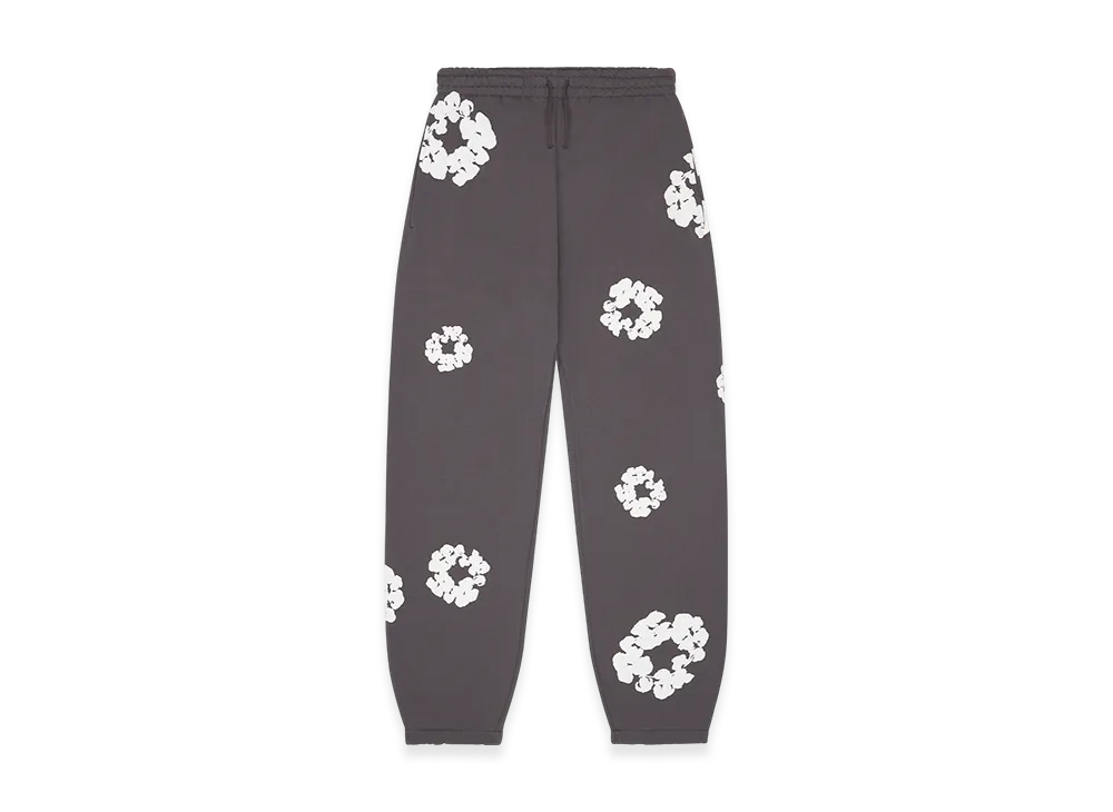 DENIM TEARS Cotton Wreath Sweatpants "Charcoal"