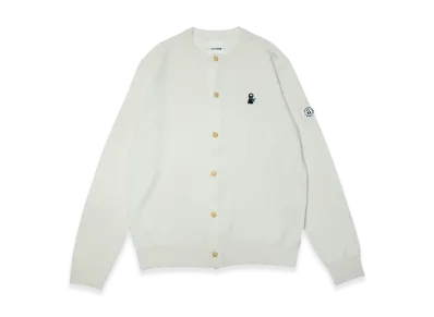 VAULTROOM Round Neck Cardigan "Ivory"