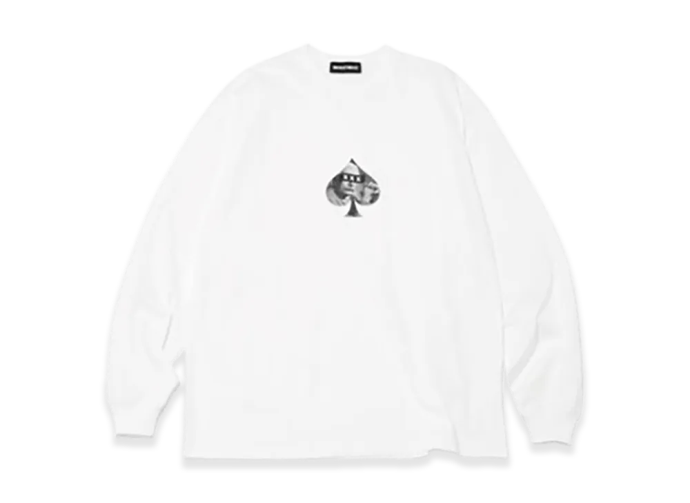 GOD SELECTION XXX Long Sleeve T-Shirt GX-A26-LT-01 "White"