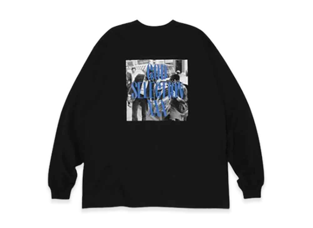 GOD SELECTION XXX Long Sleeve T-Shirt GX-A26-LT-02 "Black"