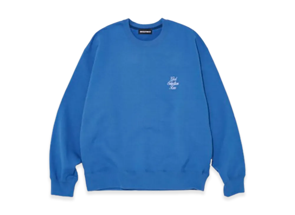GOD SELECTION XXX Crew Neck Sweat Shirt GX-A26-CS-02 "Blue"