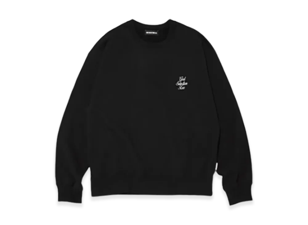 GOD SELECTION XXX Crew Neck Sweat Shirt GX-A26-CS-02 "Black"
