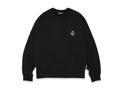 GOD SELECTION XXX Crew Neck Sweat Shirt GX-A26-CS-02 "Black"