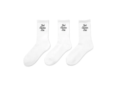GOD SELECTION XXX Socks GX-A26-SO-01 "White"
