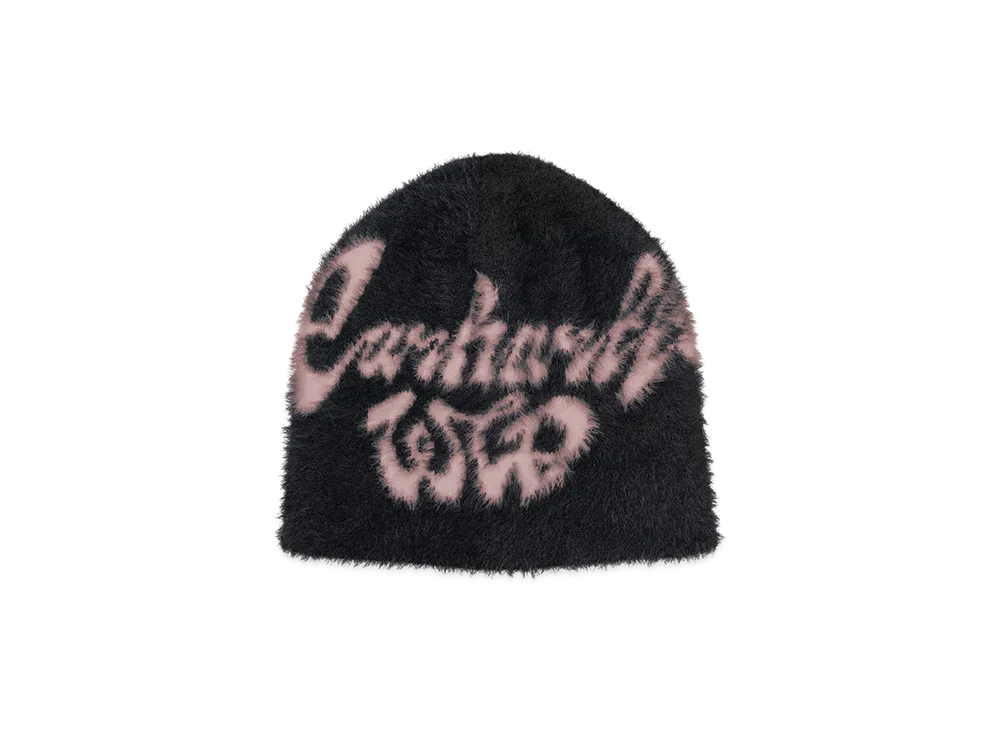 Carhartt WIP Chedda Beanie "Black/Glassy Pink"