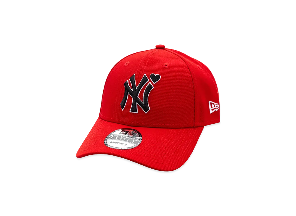 NEW ERA x BASICKS MLB 9Forty New York Yankees Cap "Red"