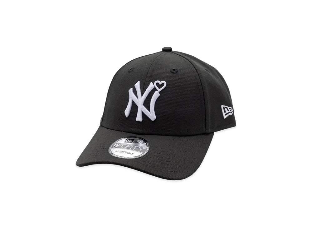 NEW ERA x BASICKS MLB 9Forty New York Yankees Cap "Black"