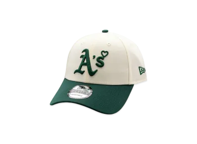 NEW ERA x BASICKS MLB 9Forty Athletics Cap "White/Green"