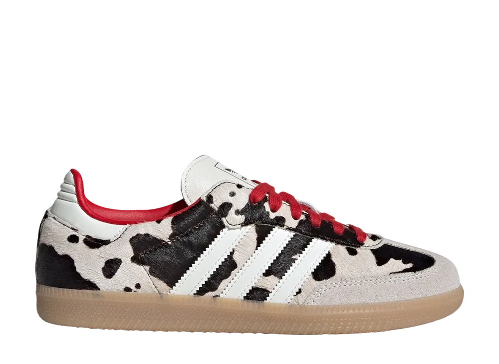  アディダスオリジナルス ウィメンズ サンバ OG "カウプリント/オーロラコーヒー"