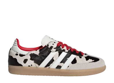 adidas Women's Samba OG "Cow Print/Aurora Coffee"