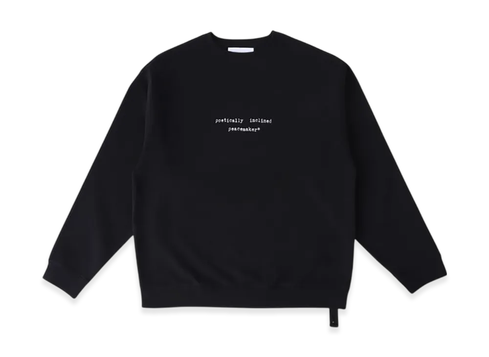 OAMC PEACEMAKER Land Art Loose Fit Sweatshirt Pullover "Black"