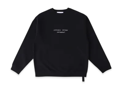 OAMC PEACEMAKER Land Art Loose Fit Sweatshirt Pullover "Black"