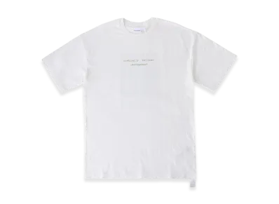 OAMC PEACEMAKER Land Art Loose Fit Tee "White"