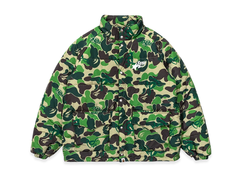 A BATHING APE x Spotify x SYNA World by Central Cee Camo Puffer A BATHING APE x Spotify x SYNA World by Central Cee Camo Puffer