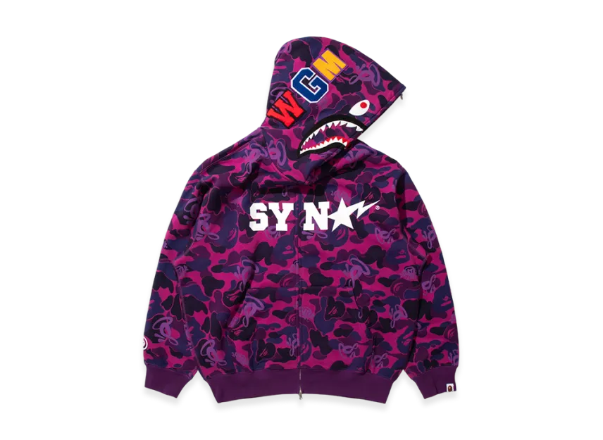 A BATHING APE x Spotify x SYNA World by Central Cee Camo Shark A BATHING APE x Spotify x SYNA World by Central Cee Camo Shark