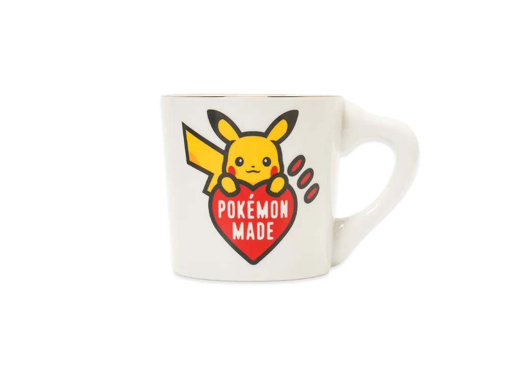 HUMAN MADE x Pokemon Made Coffee Mug (Pikachu) "White"