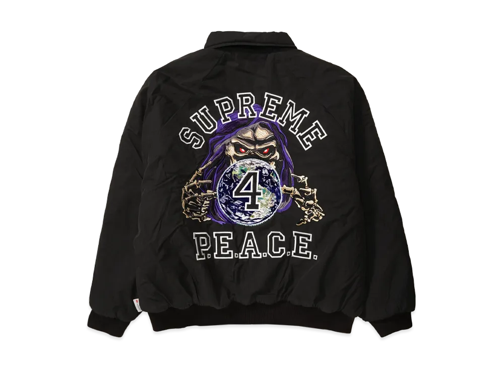 Supreme Peace Embroidered Work Jacket 