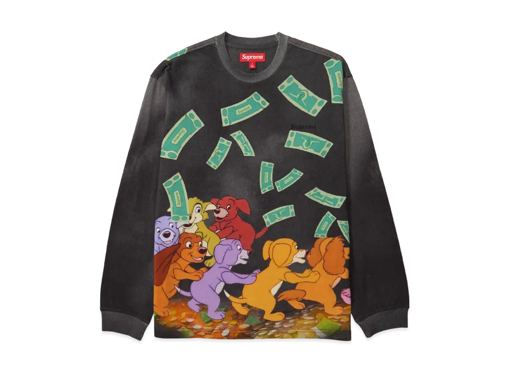 シュプリーム オール ドッグス ゴー トゥ ヘブン エルエス トップ "ナイト"