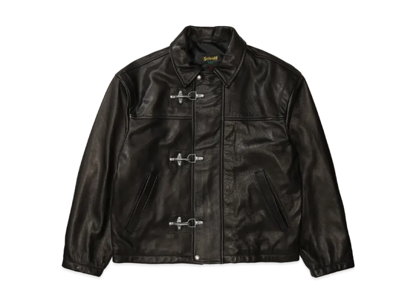 Supreme x Schott Leather Clip Jacket Supreme x Schott Leather Clip Jacket