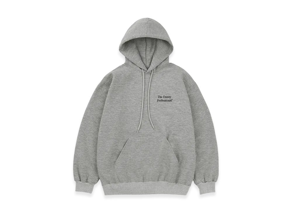 ENNOY最新作「Border Crew Neck Sweat / Border Hoodie Sweat」が抽選