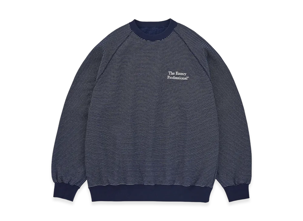 ENNOY最新作「Border Crew Neck Sweat / Border Hoodie Sweat」が抽選