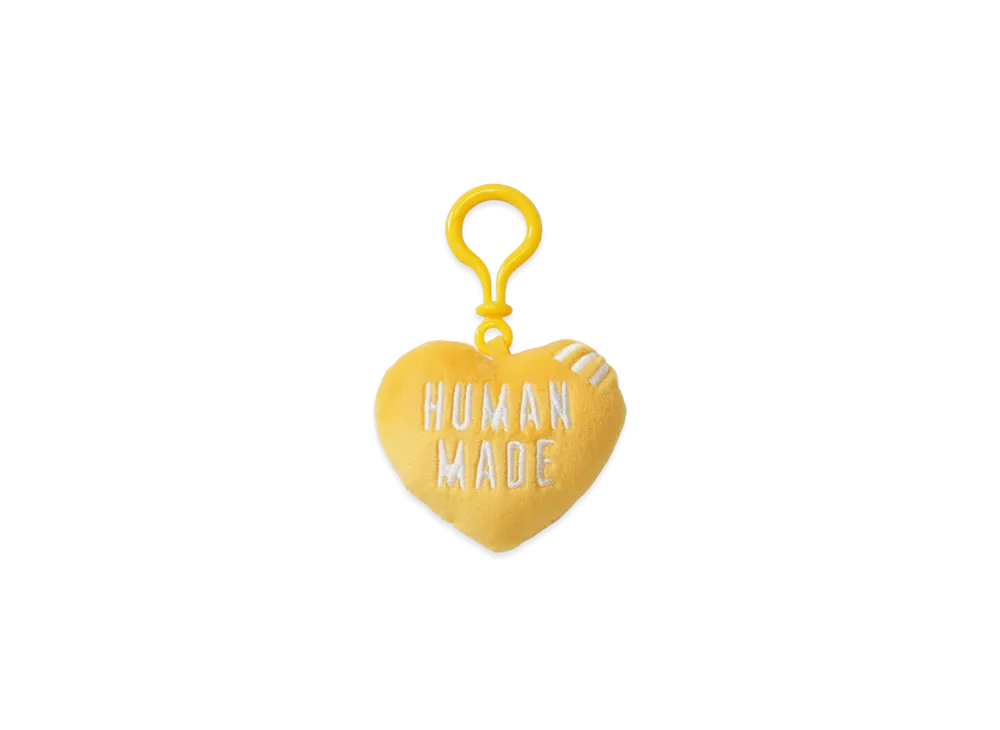 HUMAN MADE Stuffed Heart Key Charm 
