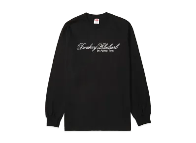 Supreme x Aphex Twin Donkey Rhubarb L/S Tee "Black"