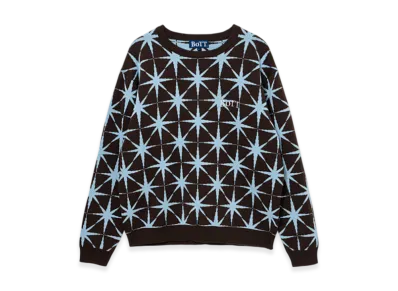 BoTT Sparkle Jacquard Knit Sweater "Brown"